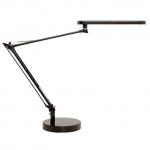 Unilux Mambo LED Desk Lamp Adjustable Arm 5.6W Max Height 860mm Base Diameter 190mm Black Ref 400087707 4085727