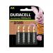 Duracell Battery Rechargeable Accu NiMH 1300mAh AA Ref 81367177 [Pack 4] 4085855