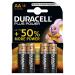Duracell Plus Power Battery Alkaline 1.5V AA Ref 81275182 [Pack 4] 4085919