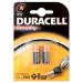 Duracell MN9100N Battery Alkaline for Camera Calculator or Pager 1.5V Ref 81223600 [Pack 2] 4085988