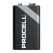 Duracell Procell Constant Battery Alkaline 9V Ref 5007608 [Pack 10] 4086152