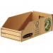 Bankers Box By Fellowes Parts Bin Corrugated Fibreboard Packed Flat W147Xd280Xh102Mm Ref 0735401 [Pack 50] 4086915