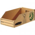 Bankers Box by Fellowes Parts Bin Corrugated Fibreboard Packed Flat W147xD280xH102mm Ref 07354 [Pack 50] 4086915