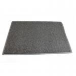 Doortex Twistermat Outdoor Mat Vinyl Fibre Surface Vinyl Back 600x900mm Storm Grey Ref FC46090TWISG 4086927