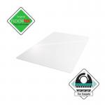 Cleartex Ultimat Chair Mat Polycarbonate Rectangular Carpet Protection 1190x890mm Clear Ref FC118923ER 4087234