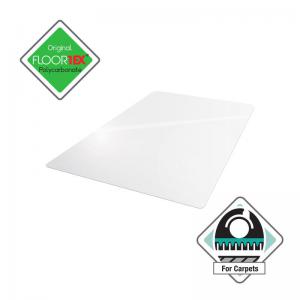 Image of Cleartex Ultimat Chair Mat Polycarbonate Rectangular Carpet Protection