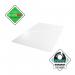 Cleartex Ultimat Chair Mat Polycarbonate Rectangular Carpet Protection 1190x890mm Clear Ref FC118923ER 4087234