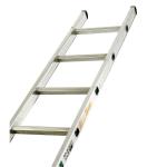 Aluminium Ladder Single Section 12 Rungs Capacity 150kg 4088032