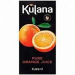 Kulana Pure Orange Juice Drink From Concentrate Carton 1 Litre Ref 471011 [Pack 12] 4088740