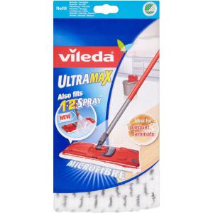 Vileda Microfibre Replacement Head for 1-2 Spray and Clean Mop System