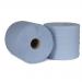 5 Star Facilities Giant Wiper Roll 2-ply Perforated Sheet 370x370mm 40gsm 1000 Sheets Blue [Pack 2] 4094539