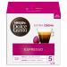 Nescafe Espresso Capsules for Dolce Gusto Machine Ref 12019859 Packed 48 (3x16 capsules=48 Drinks) 4095207