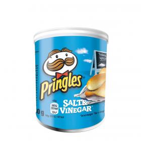 Pringles Salt & Vinegar Crisps 40g Ref N003621 [Pack 12] 4095230