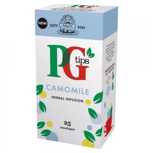 Image of PG Tips Tea Bags Camomile Enveloped Ref 49095901 Pack 25 4096494