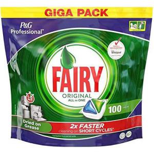 Fairy Professional Dishwasher Capsules All-in-One Original Ref 74639