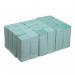 Hostess Hand Towels 1 Ply 240x240mm 224 Towels per Sleeve Green Ref 6871 [Pack 24] 4097759