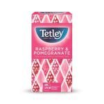 Tetley Individually Enveloped Tea Bags Raspberry & Pomegranate Infusion Ref 1580a [Pack 25] 4099800