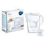 Brita Maxtra Plus Marella Water Filtering Jug Cool White Ref 1029670 4101439