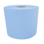Maxima Centrefeed Roll 3-Ply 180mmx130m Blue Ref 1105186 [Pack 6] 4101473