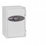 Phoenix Fire Fighter II Safe Electronic Lock 120kg 84 Litre White Ref FS0442E 4101814