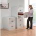 Phoenix Firefile Filing Cabinet Fire Resistant 2 Lockable Drawers 140Kg W525xD675xH720mm Ref FS2252K