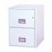 Phoenix Firefile Filing Cabinet Fire Resistant 2 Lockable Drawers 140Kg W525xD675xH720mm Ref FS2252K 4102477