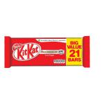 Nestle Kit Kat Bars Milk Chocolate 2 Finger Ref 12278361 [Pack 21] 4105255