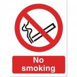 Stewart Superior No Smoking Sign W150xH200mm Self-adhesive Vinyl Ref P089SAV 4106890