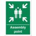 Stewart Superior Fire Assembly Point Sign W400xH600mm PVC Ref KS009PVC 4107063