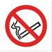 Stewart Superior No Smoking in Vehicle Sign 100x100mm Self-adhesive Clear Vinyl Ref SB012SAV 4107230