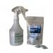 The photo features a pack of 20 sachets from PVA Hygiene Limiteds disinfectant cleaner line. The sachets are labeled with the product name, EN14476, and the companys logo. Each sachet has a clear liquid inside and is compact and easy to transport. The product has a simple and professional design.