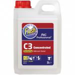 Flash Professional C3 Multipurpose Bathroom Cleaner 2 Litre [Pack 2] 4108337