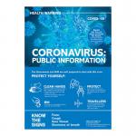Coronavirus Information Poster A3 , Polypropylene 0.3mm 4108578