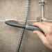 Addis Comfigrip GroutCleaning Brush In Graphite With Stiff Bristles 413369