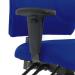 Trexus Posture High Back Asynchronous Chair Blue 500x500x420-530mm Ref SP413853