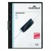 Durable Duraquick Clip Folder PVC Clear Front A4 Black Ref 2270/01 [Pack 20]