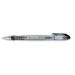 5 Star Office Grip Ball Pen Medium 1.0mm Tip 0.4mm Line Black [Pack 20]