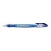 5 Star Office Grip Ball Pen Medium 1.0mm Tip 0.4mm Line Blue [Pack 20]