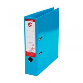 5 Star Office Lever Arch File A4 Blue [Pack 10] 423709