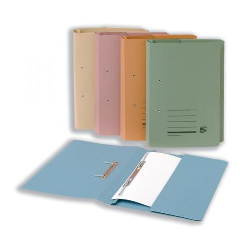 5 Star Office Transfer Spring Pocket File Recycled Mediumweight 423954