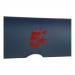 5 Star Office Flipchart Easel with W670xH990mm Board W700xD82xH1900mm Blue Trim