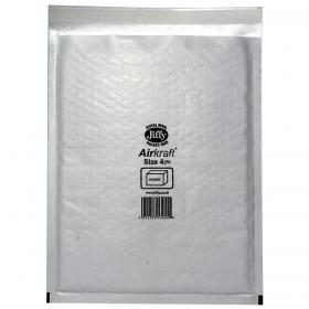 Jiffy Airkraft Bag Bubble-lined Peel and Seal Size 4 240x320mm White Ref JL-AMP-4-10 Pack of 10 426217