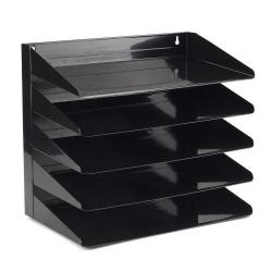 Cheap Stationery Supply of Avery Letter Rack 5-Tier Steel W380xD230xH335mm Black 605SBLK 427999 Office Statationery