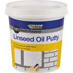 Everbuild 101 Multi-Purpose Linseed Oil Putty, Natural, 1 Kg 429738