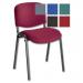 Trexus Stacking Chair Black Frame Red 470x420x500mm Ref T0477A008