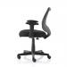 5 Star Office Gleam SoHo Mesh Operators Chair Black 470x480x410-510mm Ref 11027-03