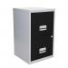 Filing Cabinet Steel 2 Drawer A4 400x400x660mm Ref 95808 433570