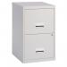 Filing Cabinet Steel 2 Drawer A4 400x400x660mm Ref 95000 433684