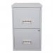 Filing Cabinet Steel 2 Drawer A4 400x400x660mm Ref 95000 433684