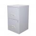 Filing Cabinet Steel 2 Drawer A4 400x400x660mm Ref 95000 433684